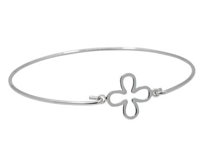 Sterling Silver Interchangeable     Bangle Bracelet Component 7