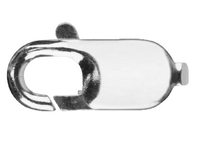 Sterling Silver Lobster Claw Oval  16mm