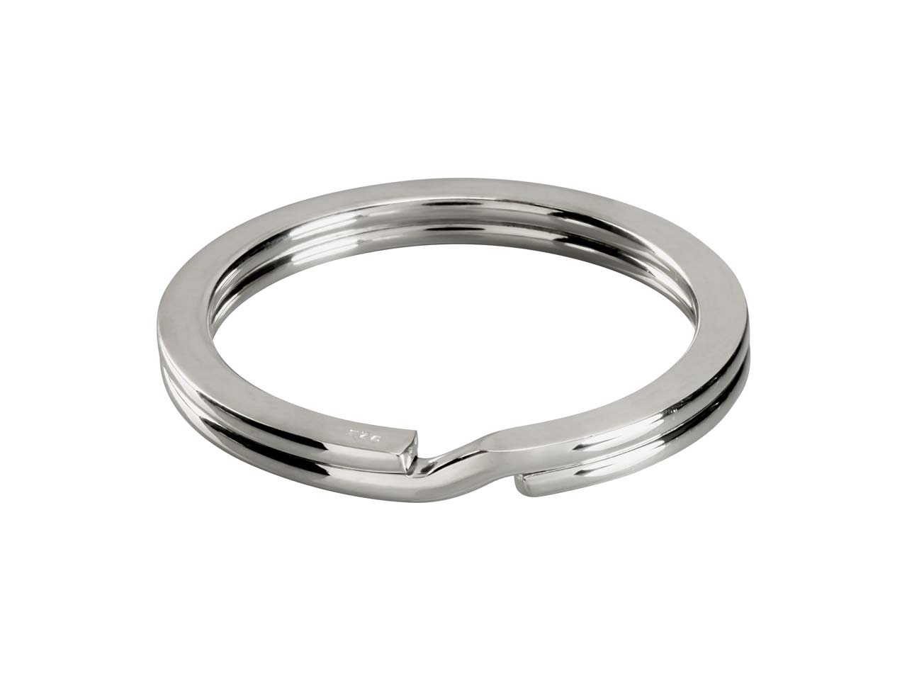 Sterling silver deals keyring findings