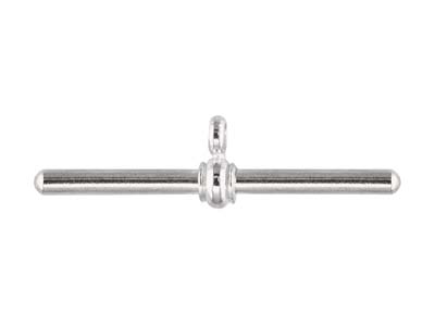 Sterling Silver T-bar 33mm X 2mm