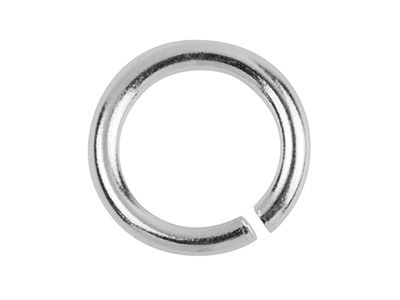 Argentium 940 Open Jump Ring Heavy 4mm - Standard Image - 1