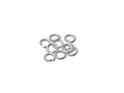 Sterling Silver Open Jump Ring     Light 3mm Pack of 10