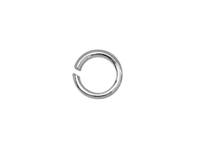 Sterling Silver Open Jump Ring     Light 3mm Pack of 25 - Standard Image - 2