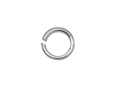 Sterling Silver Open Jump Ring     Light 3mm Pack of 200 - Standard Image - 2