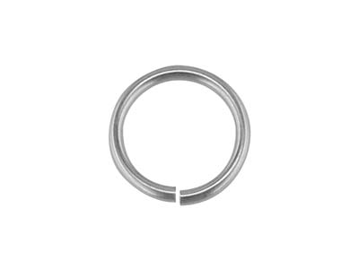 Jump ring, sterling silver, 14mm soldered round, 8.8mm inside