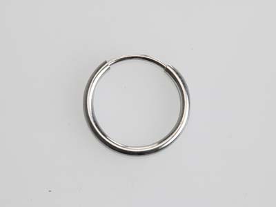 Sterling Silver Endless Hoops 10mm Pack of 2 - Standard Image - 5