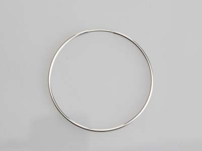 Sterling Silver Endless Hoops 38mm Pack of 2 - Standard Image - 5