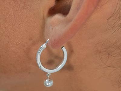 Sterling Silver 14mm Chandelier    Earrings With 1 Drop Pack of 2 - Standard Image - 2