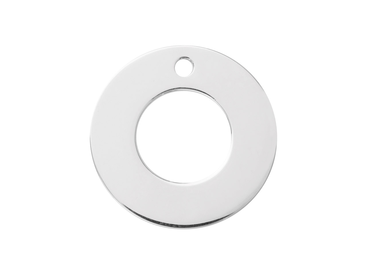 Sterling Silver Flat Washer 20mm Stamping Blank Pack of 3