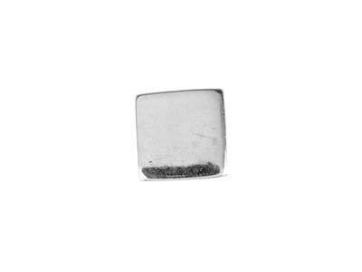Sterling Silver Cube 5mm           Stamping Blank Pack of 3 - Standard Image - 3