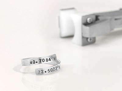 Sterling Silver Wrap Ring 4mm X    68mm Stamping Blank - Standard Image - 2