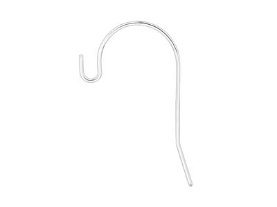 Sterling Silver Hook Wire With Open Hook Pack of 10