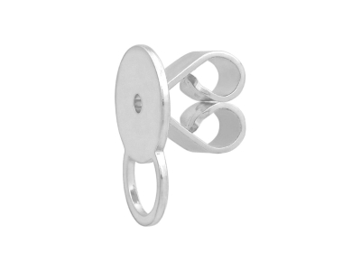 Sterling Silver Hollow Support Scroll Pack of 2 - Standard Image - 2