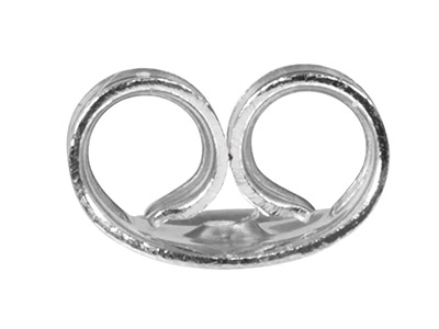 Sterling Silver Extra Support      Scroll Pack of 2 - Standard Image - 5