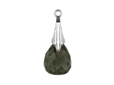 Sterling Silver Fancy Bail         Pack of 2, 100% Recycled Silver - Standard Image - 2
