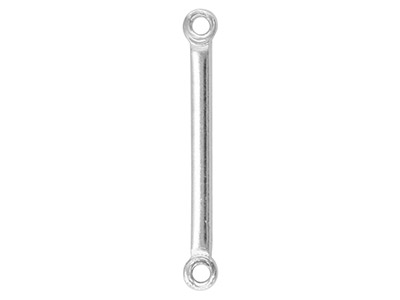 Sterling Silver Dropper Bar, 555,  Pack of 6, 100 Recycled Silver