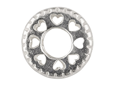 Sterling Silver 'love' Charm Bead - Standard Image - 2