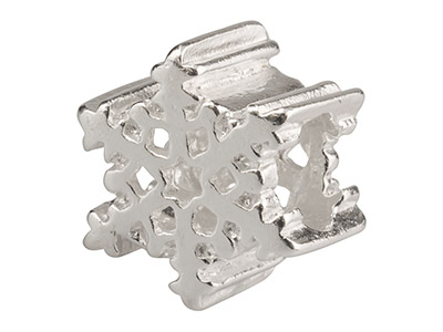 Sterling-Silver-Snowflake-Charm----Bead