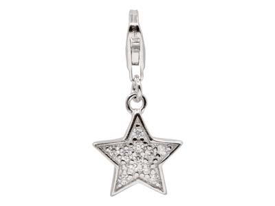 Sterling-Silver-Star-Design-Charm--Wi...