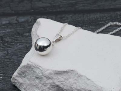 Sterling Silver Light Weight 1 Hole Bead With Cup 10mm Pack of 5 - Standard Image - 7