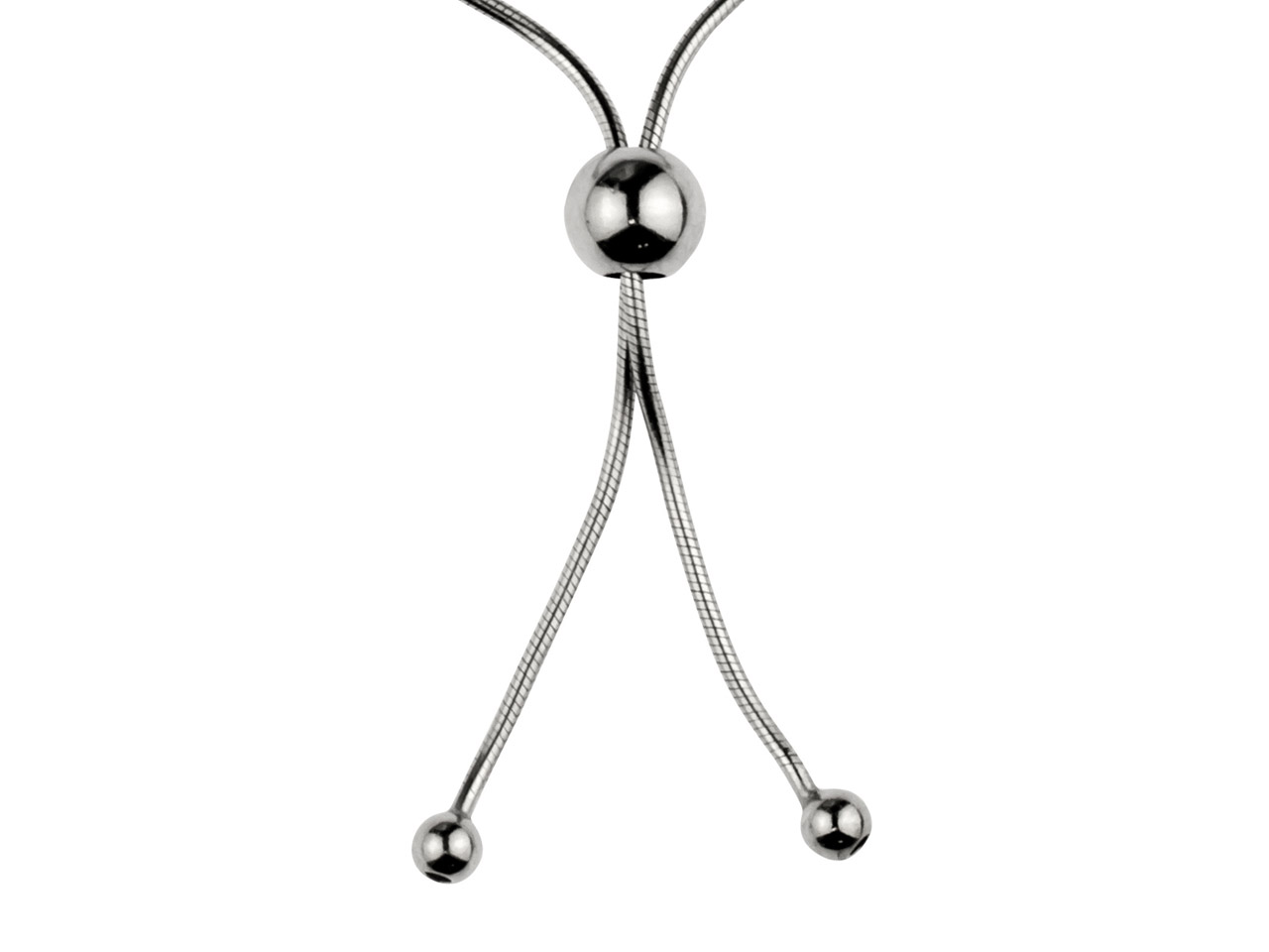 Sterling Silver Silicone Stopper Round 6mm Bead