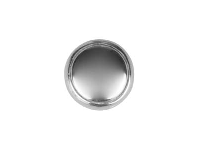 Sterling Silver Silicone Stopper   Ellipse 7mm Bead - Standard Image - 3