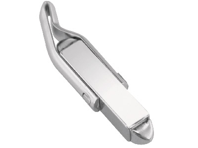 Sterling Silver Cuff Link S-arm    Assembled Heavy Weight, 100       Recycled Silver