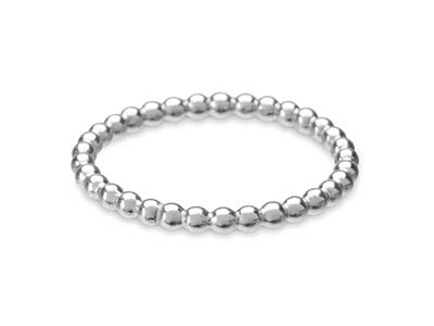 Sterling Silver Beaded Wire 2.5mm - Standard Image - 2