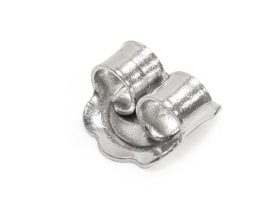Platinum Scroll Large With Fluted  Edge - Standard Image - 5