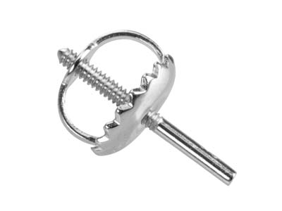 Platinum Threaded French Wire And  Scroll Heavy - Standard Image - 2