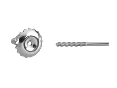 Platinum Threaded French Wire And  Scroll Heavy - Standard Image - 5