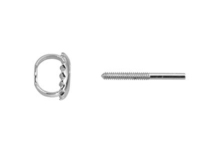 Platinum Threaded French Wire And  Scroll Heavy - Standard Image - 6