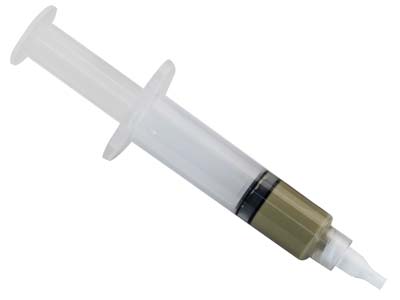 Argentium Silver Solder Paste 5g   Easy, Syringe - Standard Image - 3