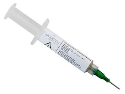 Argentium Silver Solder Paste 5g   Medium, Syringe - Standard Image - 2