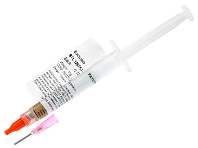 Cooksongold Silver Solder Paste 10g Extra Easy Syringe - Standard Image - 1