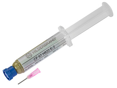 Hilderbrand Silver Solder Paste 30g Easy, Syringe - Standard Image - 1