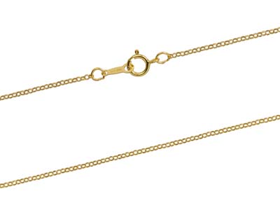 Gold Filled 1.1mm Belcher Chain    18