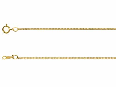 Gold Filled 1.2mm Curb Chain       1845cm