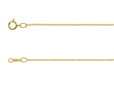 Gold Filled 1.1mm Trace Chain      16