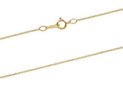 Gold Filled 1.1mm Trace Chain      16