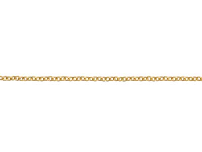 Gold Filled 1.1mm Trace Chain      16
