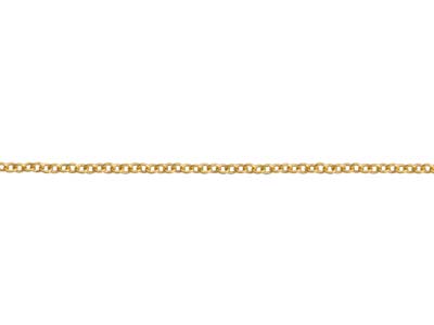 Gold Filled 1.1mm Trace Chain      16