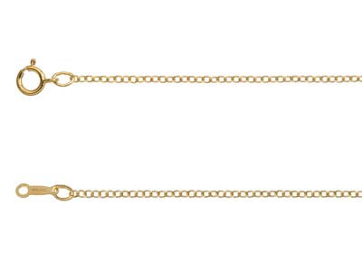 Gold Filled 1.7mm Trace Chain      16