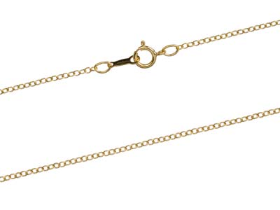 Gold Filled 1.7mm Trace Chain      16