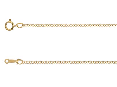 Gold Filled 1.7mm Trace Chain      1845cm