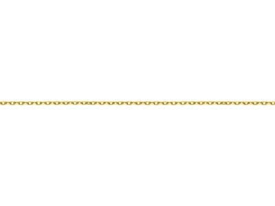 Gold Plated 1.7mm Paperclip Chain 1845cm Unhallmarked