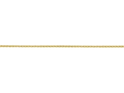 Gold Plated 1.8mm Tight Round Trace Chain 18
