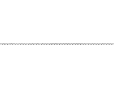 Silver Plated 1.5mm Box Chain 18