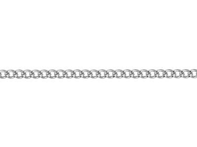 Surgical Steel 1.6mm Filed Curb Chain 16
