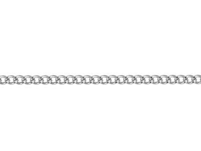 Surgical Steel 1.6mm Filed Curb Chain 18